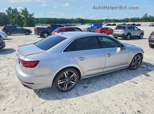 WAUENAF48JN016181 2018 AUDI A4 Silver Հետևի աջ