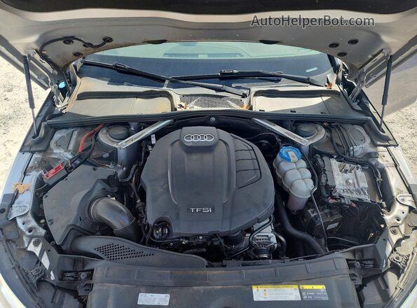 WAUENAF48JN016181 2018 AUDI A4 Silver Սալոնի հետևի տեսք
