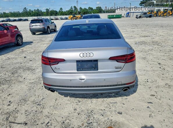 WAUENAF48JN016181 2018 AUDI A4 Silver Հետևի տեսք