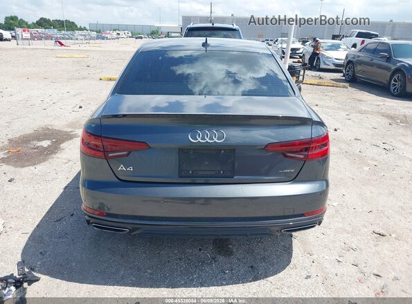 WAUENAF48KA021017 2019 AUDI A4 Серый 