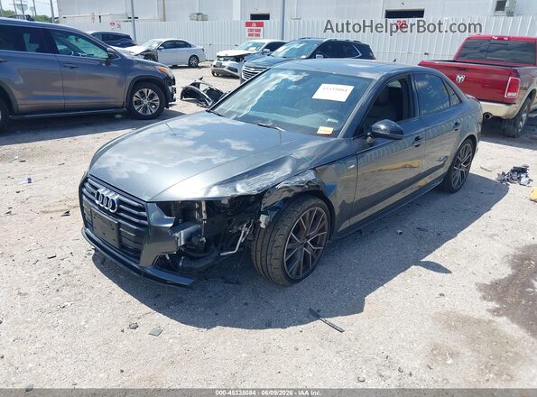 WAUENAF48KA021017 2019 AUDI A4 Серый Передняя левая четверть