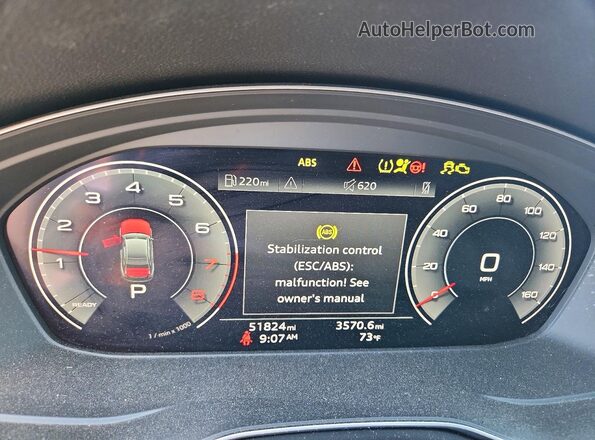 WAUENAF48LA048204 2020 AUDI A4 Синий 