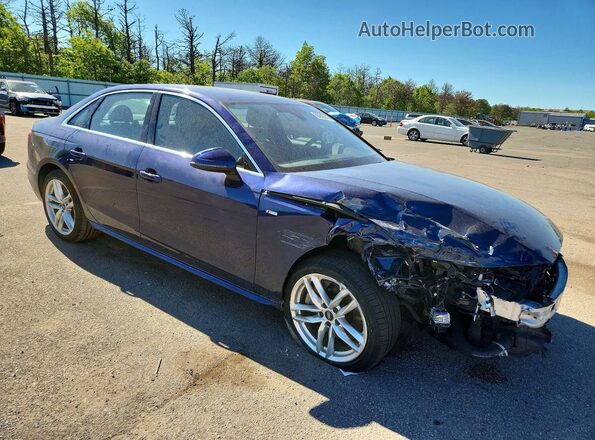 WAUENAF48LA048204 2020 AUDI A4 Синий 
