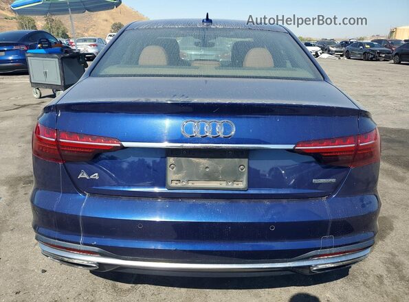 WAUENAF48LN008861 2020 AUDI A4 Blue Vista trasera
