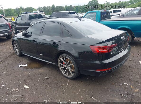 WAUENAF49JN009501 2018 AUDI A4 Black უკანა მარცხენა