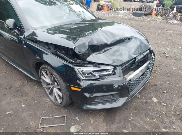 WAUENAF49JN009501 2018 AUDI A4 Black წინა ხედი