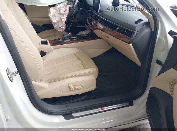 WAUENAF49JN013421 2018 AUDI A4 White Vista interior delantera