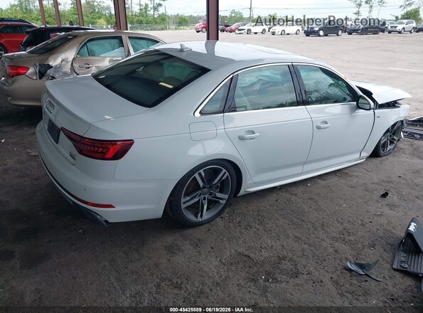 WAUENAF49JN013421 2018 AUDI A4 White Trasero derecho