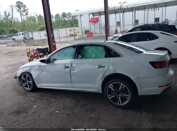 WAUENAF49JN013421 2018 AUDI A4 White Vista interior de 360 grados