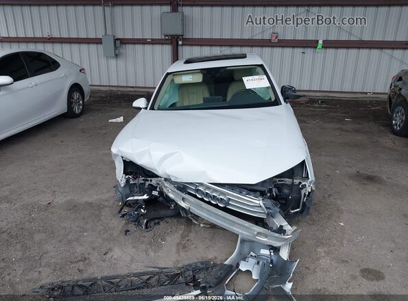 WAUENAF49JN013421 2018 AUDI A4 White Vista del cuadro de instrumentos