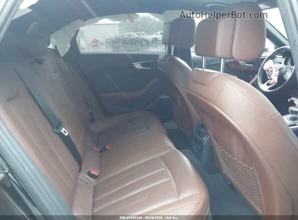 WAUENAF4XJN000435 2018 AUDI A4 Black VIN sticker view
