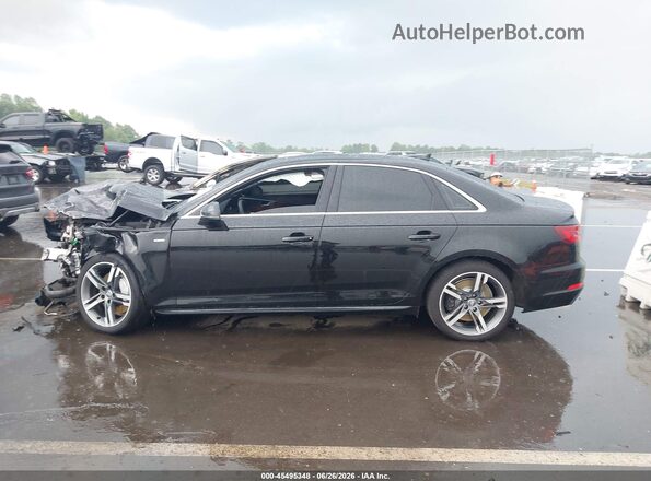 WAUENAF4XJN000435 2018 AUDI A4 Black Rear interior view