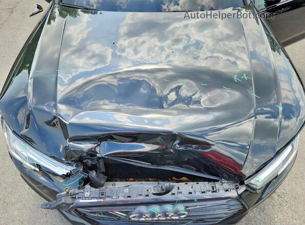WAUENAF4XJN000970 2018 AUDI A4 Black Rear interior view