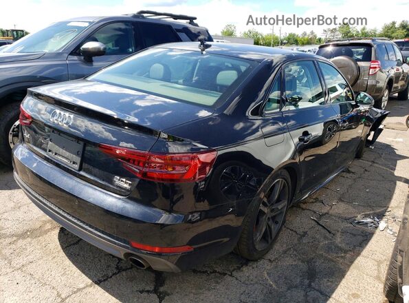 WAUENAF4XJN016473 2018 AUDI A4 Black Rear right