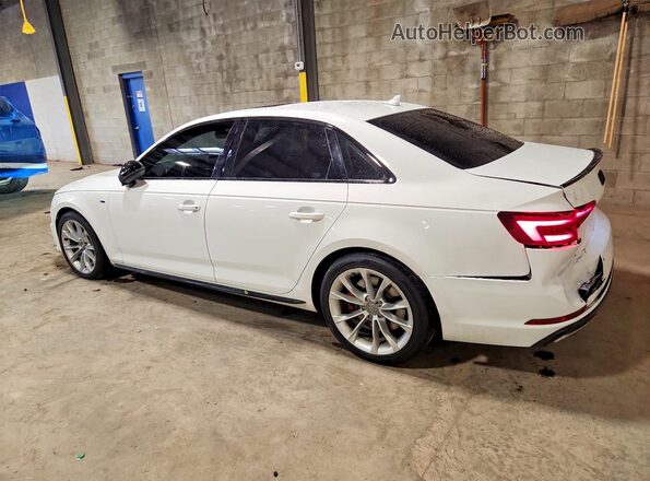 WAUENAF4XKA029247 2019 AUDI A4 White Հետևի ձախ
