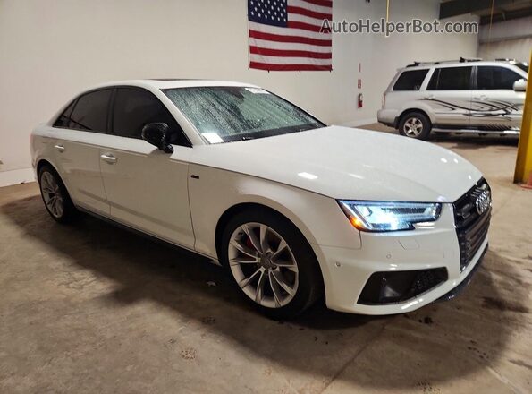 WAUENAF4XKA029247 2019 AUDI A4 White Առջևի աջ