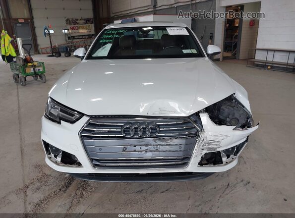 WAUENAF4XKA049191 2019 AUDI A4 White 
