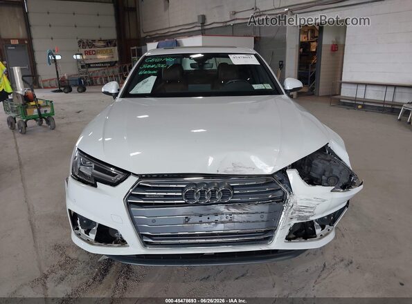 WAUENAF4XKA049191 2019 AUDI A4 White Вид щитка приладів