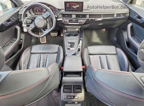WAUENAF4XKA065116 2019 AUDI A4 White Widok deski rozdzielczej