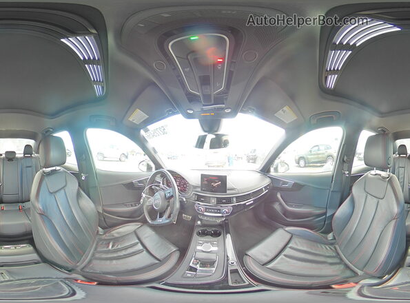 WAUENAF4XKA065116 2019 AUDI A4 White Widok naklejki z numerem VIN