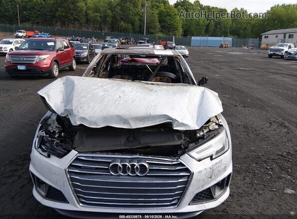 WAUENAF4XKA113892 2019 AUDI A4 White Առջևի վահանակի տեսք