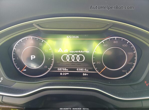 WAUENAF4XKA114945 2019 AUDI OTHER White Вид задніх сидінь
