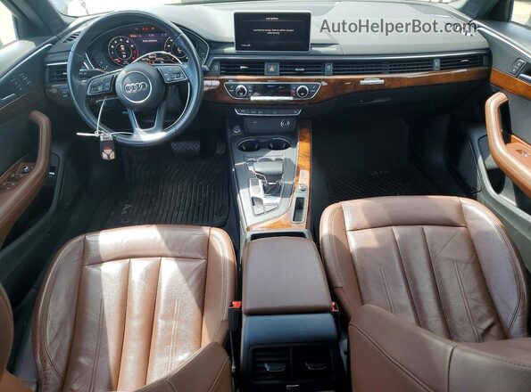 WAUENAF4XKN005362 2019 AUDI A4 Black Вид панелі приладів