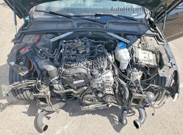 WAUENAF4XKN005362 2019 AUDI A4 Black Вид задньої частини салону