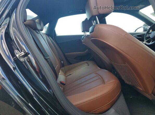 WAUENAF4XKN005362 2019 AUDI A4 Black Вид задніх сидінь
