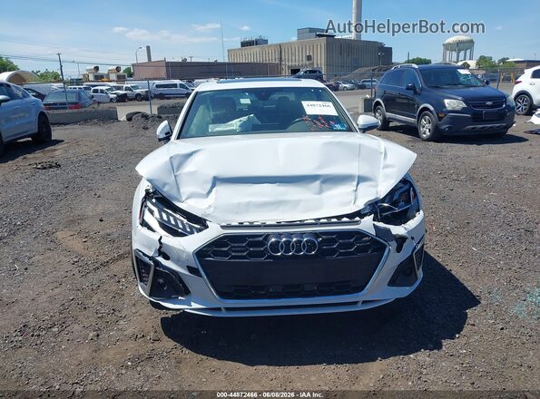 WAUENAF4XLN007744 2020 AUDI A4 White Vista del cuadro de instrumentos