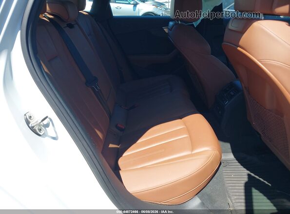 WAUENAF4XLN007744 2020 AUDI A4 White Vista de la etiqueta del VIN