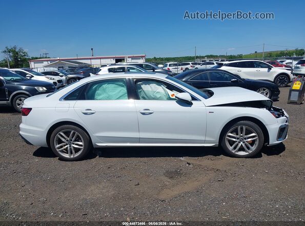 WAUENAF4XLN007744 2020 AUDI A4 White Vista interior trasera