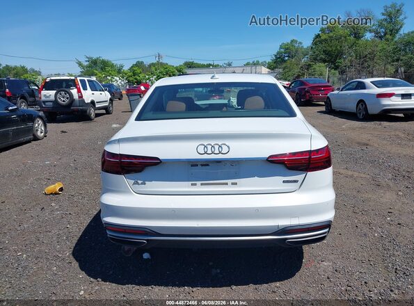 WAUENAF4XLN007744 2020 AUDI A4 White 