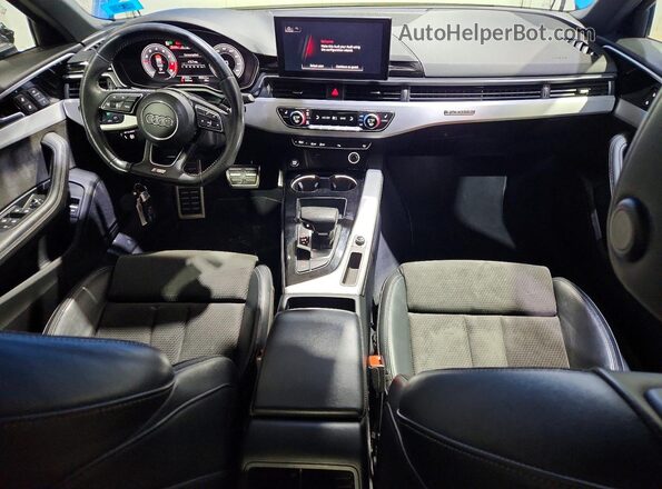 WAUENAF4XLN009395 2020 AUDI A4 Blue Առջևի վահանակի տեսք