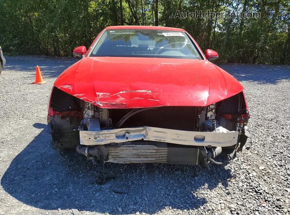 WAUENBF40HN013131 2017 AUDI A4 Red Դիմացի տեսք