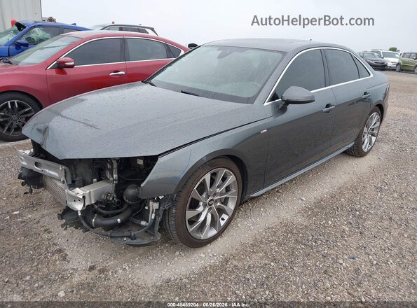 WAUENBF49LA050856 2020 AUDI A4 Light Blue Vista tres cuartos delantera izquierda