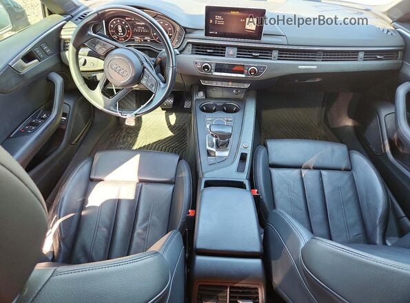 WAUENCF50KA025048 2019 AUDI A5 Black Dashboard view