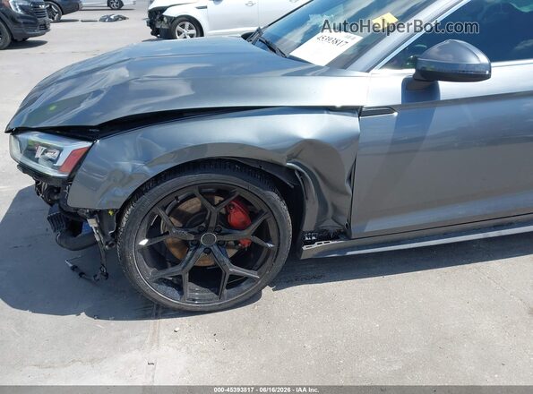 WAUENCF53JA033501 2018 AUDI A5 Silver Widok z przodu