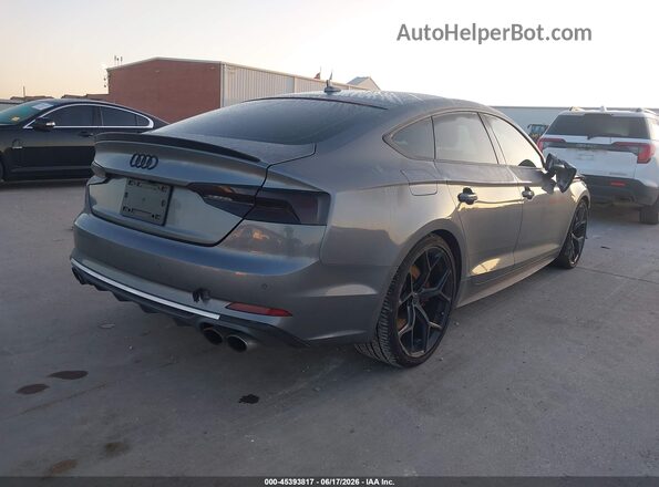 WAUENCF53JA033501 2018 AUDI A5 Silver Tył prawy