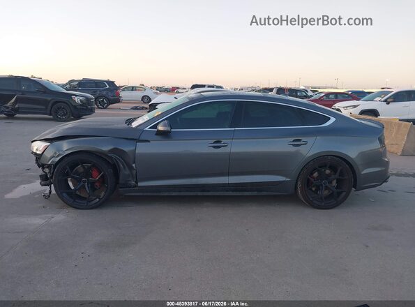 WAUENCF53JA033501 2018 AUDI A5 Silver Widok wnętrza 360 stopni