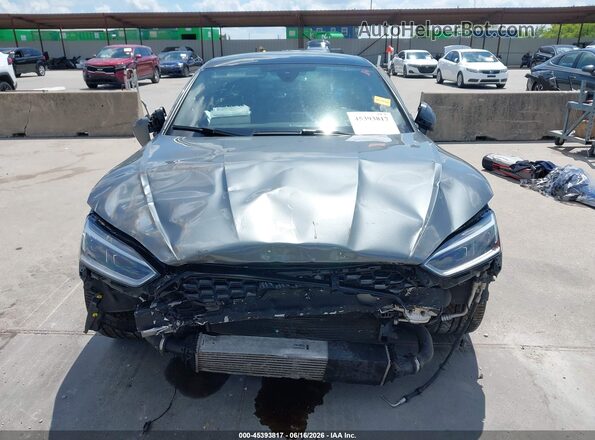 WAUENCF53JA033501 2018 AUDI A5 Silver Widok zestawu wskaźników
