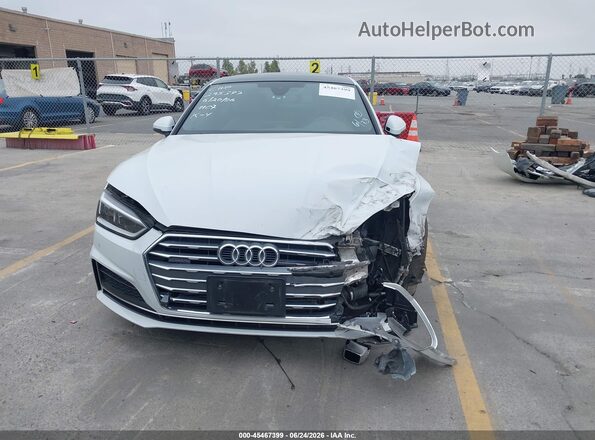 WAUENCF53KA059503 2019 AUDI A5 White Widok zestawu wskaźników
