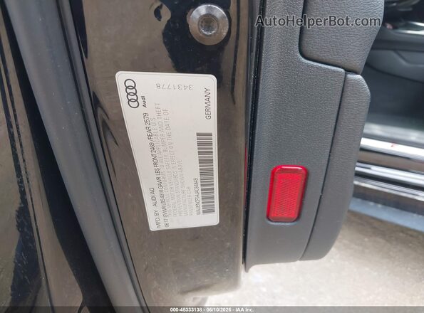 WAUENCF54JA034849 2018 AUDI A5 Black Widok komory silnika