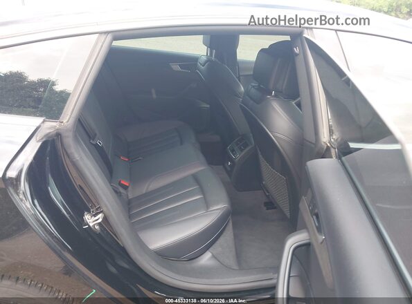 WAUENCF54JA034849 2018 AUDI A5 Black Widok naklejki z numerem VIN