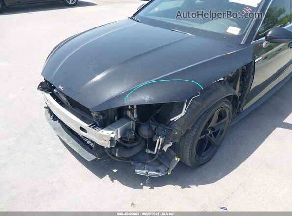 WAUENCF55JA084384 2018 AUDI A5 Черный Вид спереди