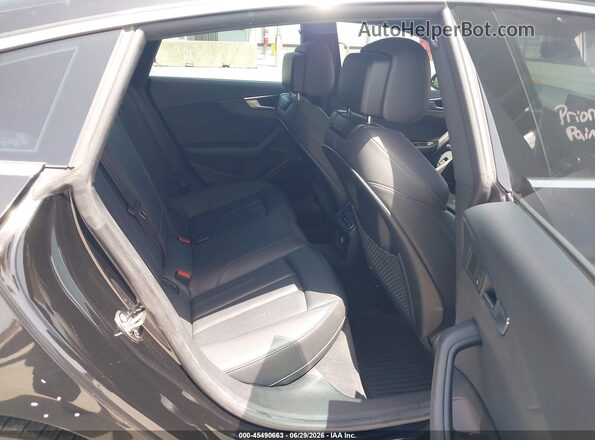 WAUENCF55JA084384 2018 AUDI A5 Черный Вид наклейки с VIN-кодом