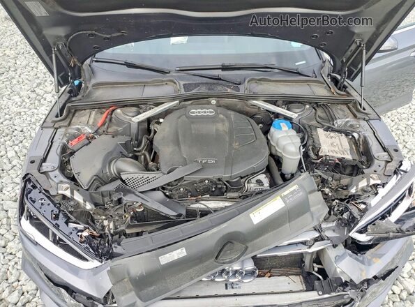 WAUENCF56JA090338 2018 AUDI A5 Gray Vista interior trasera