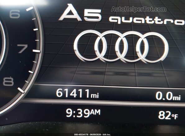 WAUENCF56KA092236 2019 AUDI A5 Gray 