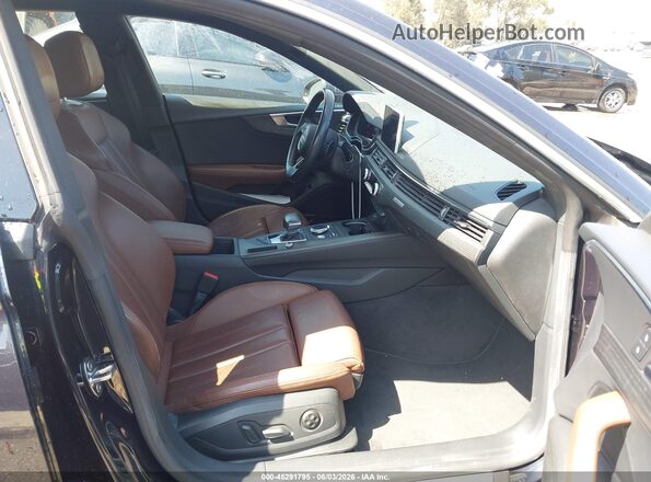 WAUENCF57JA099825 2018 AUDI A5 Dark Blue Front interior view