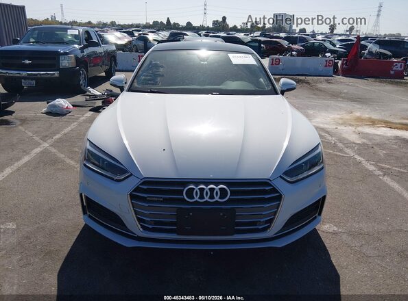 WAUENCF57JA111469 2018 AUDI A5 White უკანა სალონის ხედი
